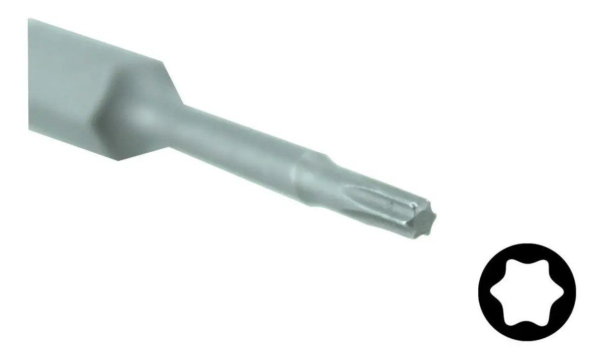 Punta Torx de poder hexágono de 1/4", T8 x 1-15/16" Urrea - Imagen 2