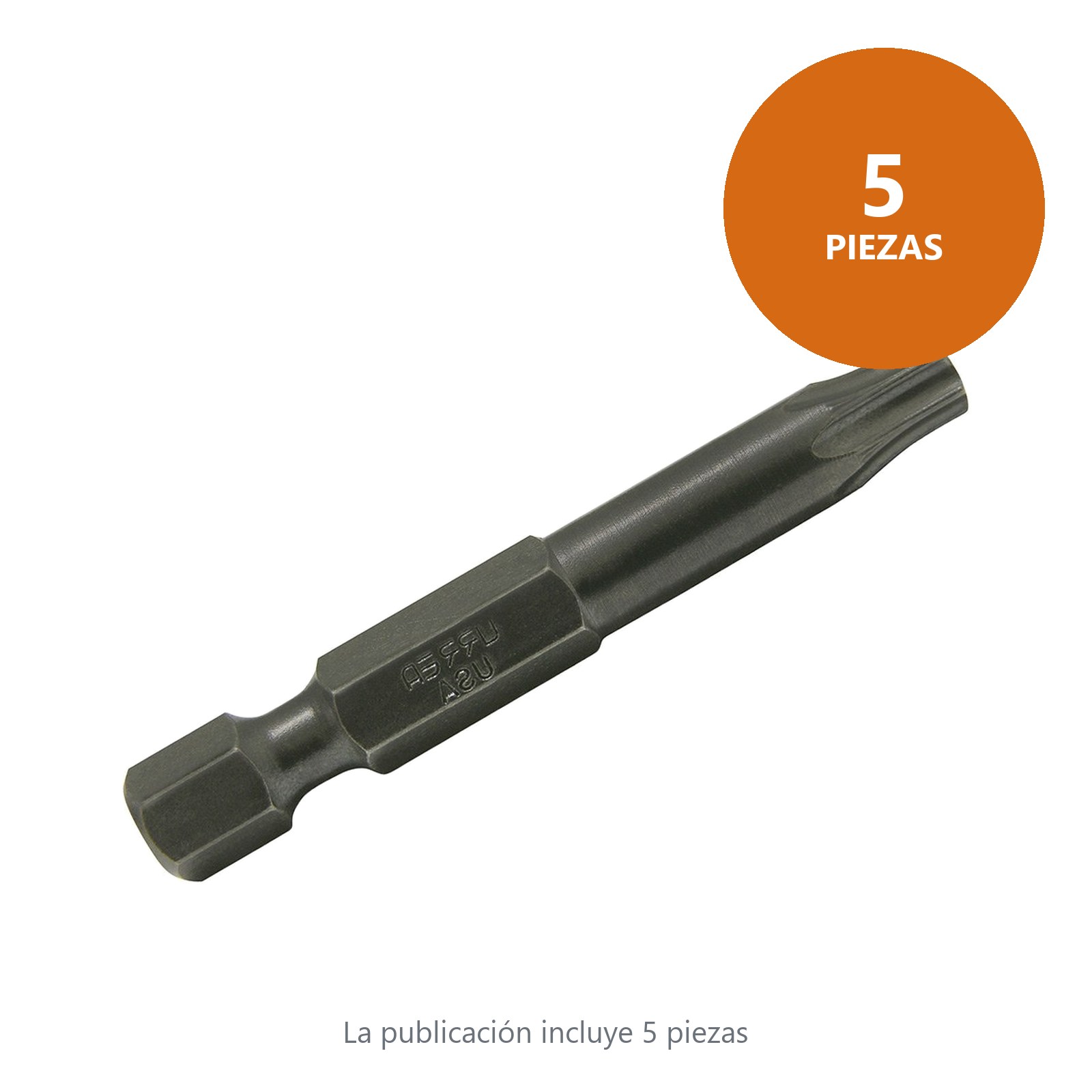 Punta Torx de poder hexágono de 1/4", T30 x 3-1/2" Urrea - Imagen 2