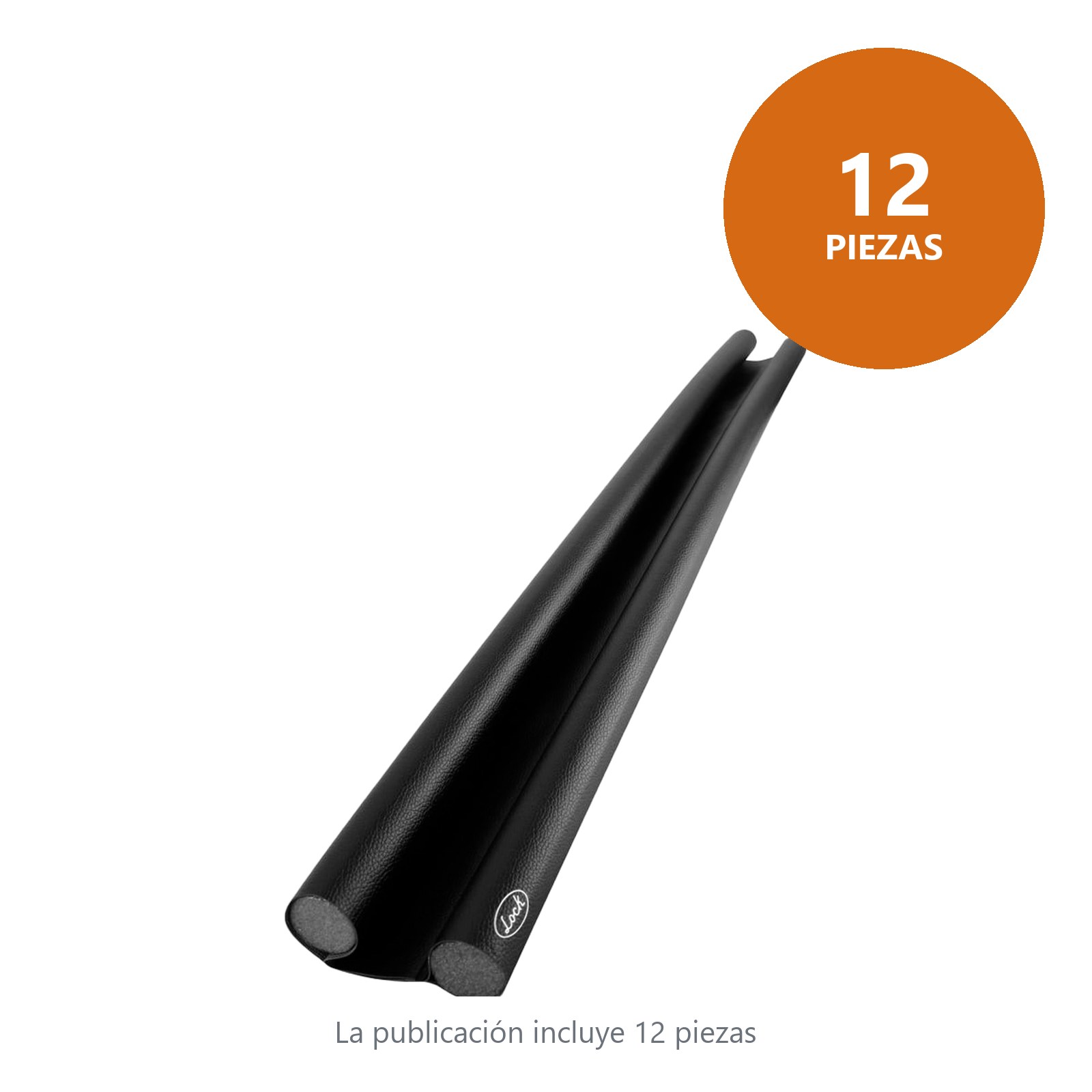 Guardapolvo foam con cubierta PVC negro 95 cm Lock - Imagen 3