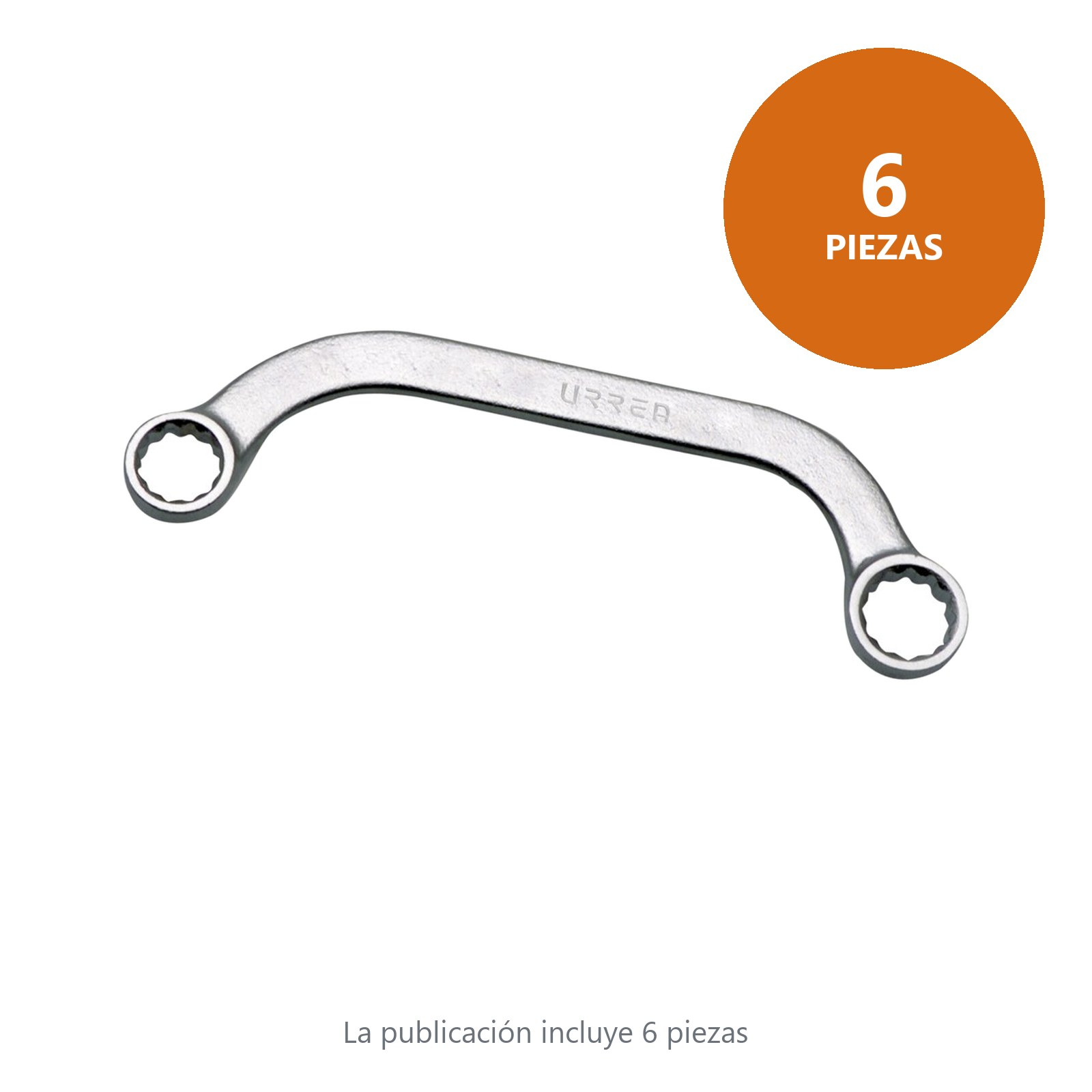 Llave de obstrucción métrica, 12 puntas, 14 x 15 mm Urrea - Imagen 2