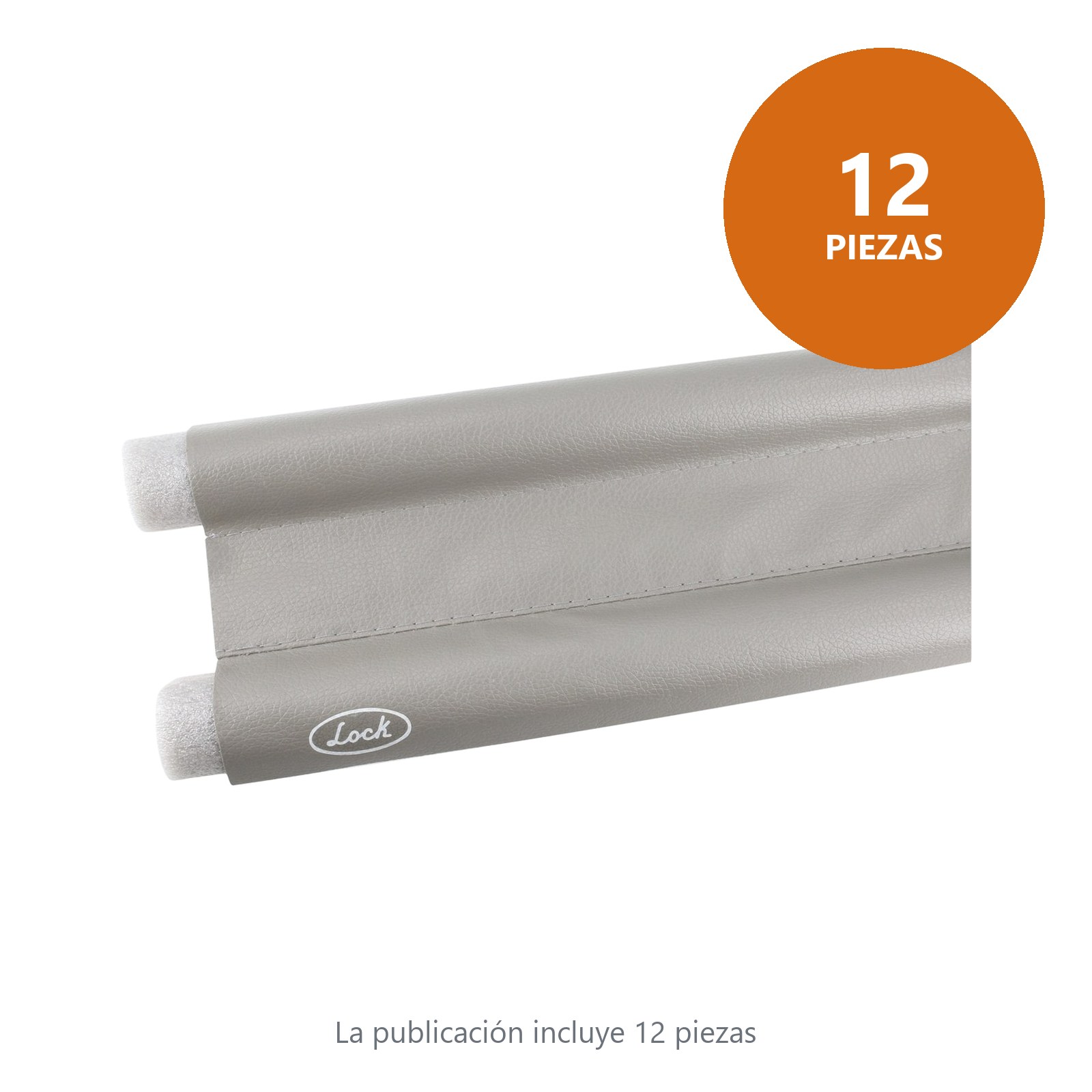 Guardapolvo foam con cubierta PVC gris 95 cm Lock - Imagen 3