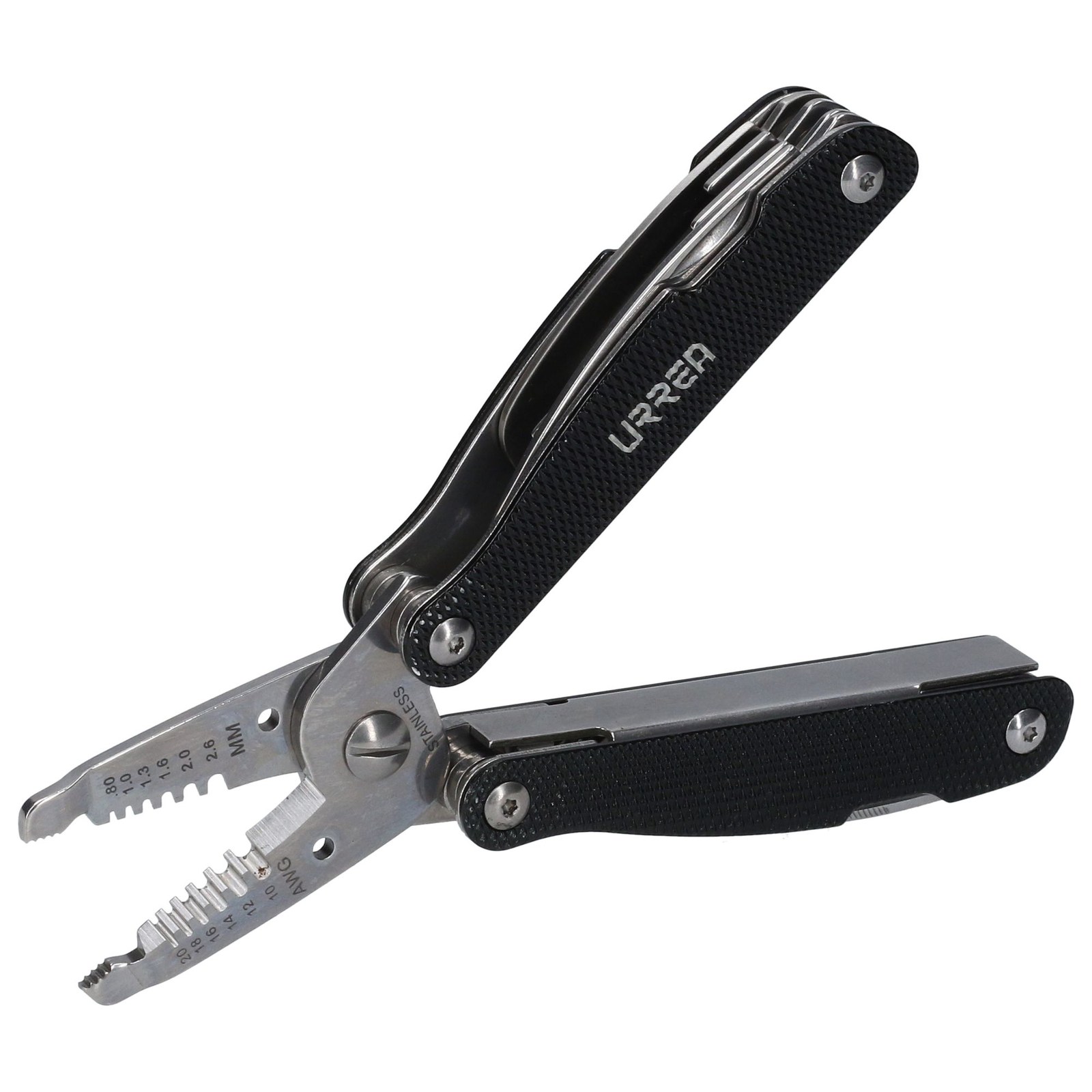 Pinza multiherramienta 12 en 1 de 6" pela cable Urrea - Imagen 3