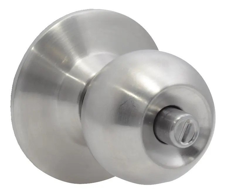 Pomo cilíndrico bola para constructora función recámara, acero inoxidable, llave std, caja - Imagen 3