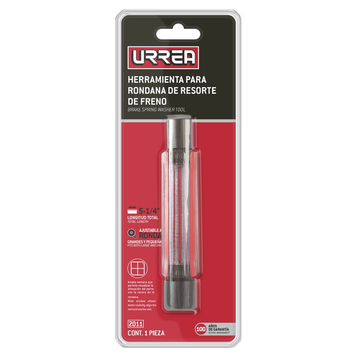 Herramienta para rondana del resorte del freno 7/8" a 11/16" Urrea - Imagen 2