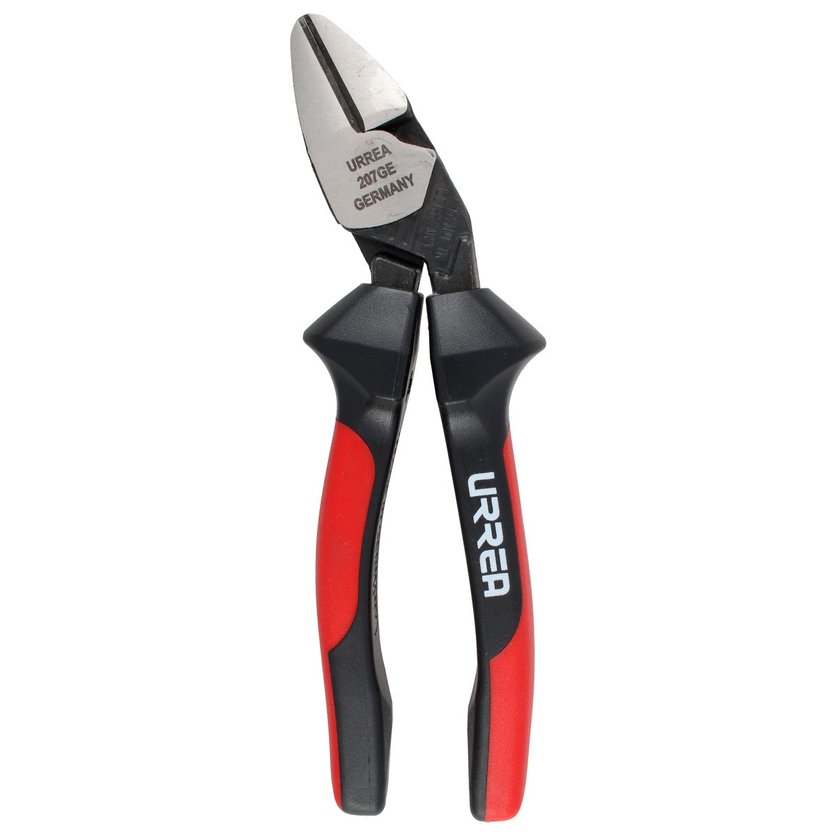 Pinza para electricista con mango bimaterial ergonómica con ángulo de 25° de 7" Urrea - Imagen 4