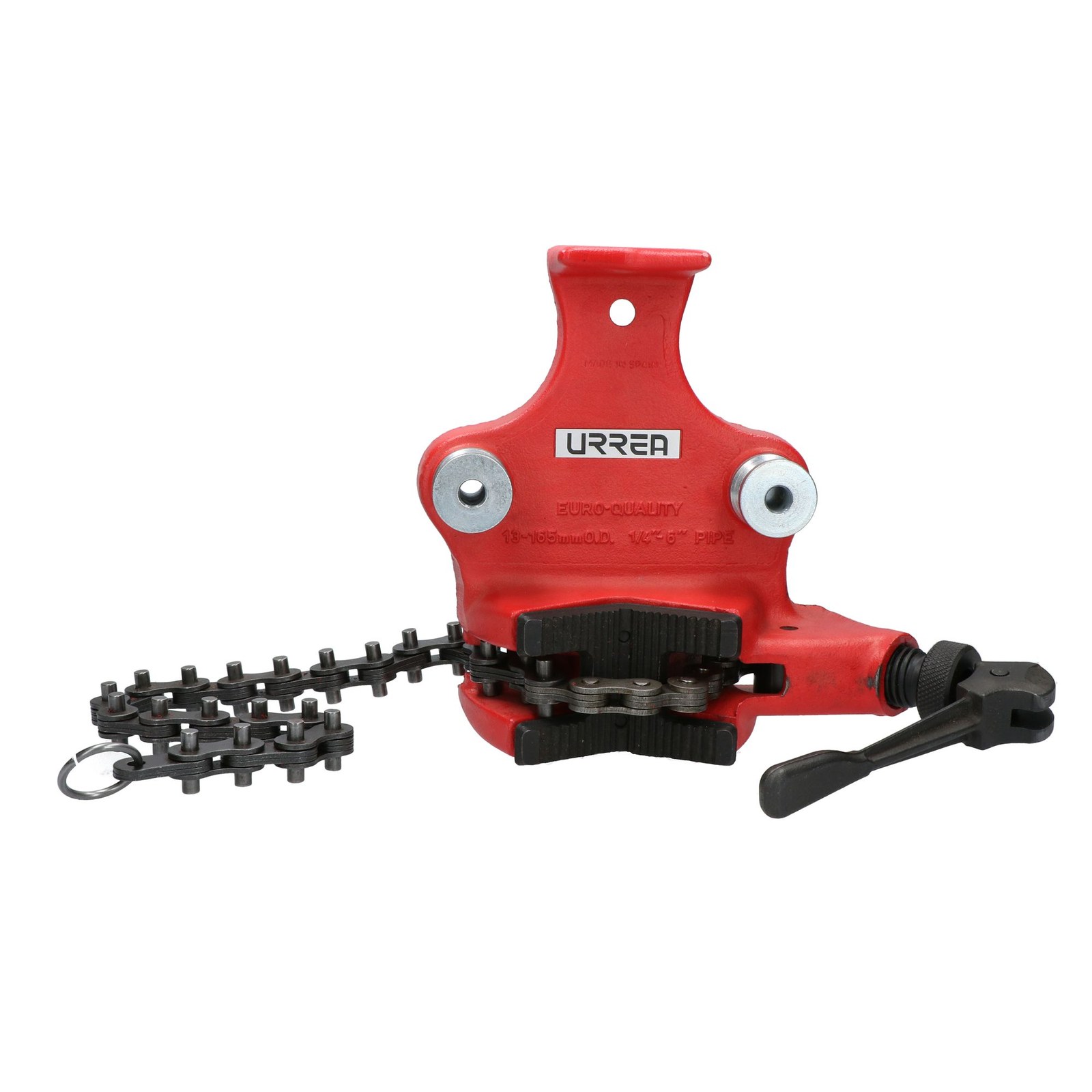 Prensa de cadena para tubos de 1/8" a  6" Urrea - Imagen 3