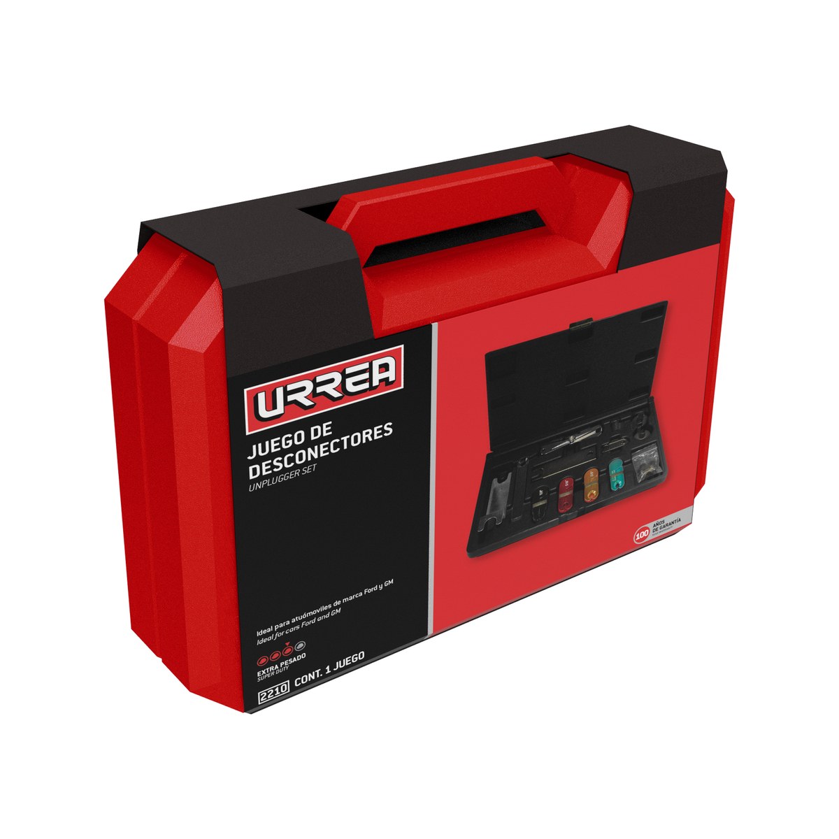 Juego desconectores para líneas de combustible, 12 piezas Urrea - Imagen 2