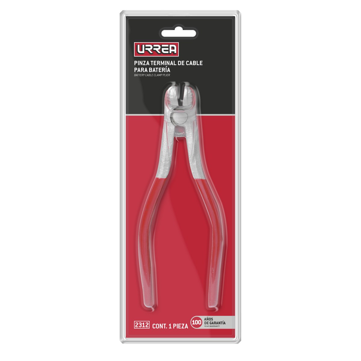 Pinzas para terminal cable de batería 7-3/8" Urrea - Imagen 2
