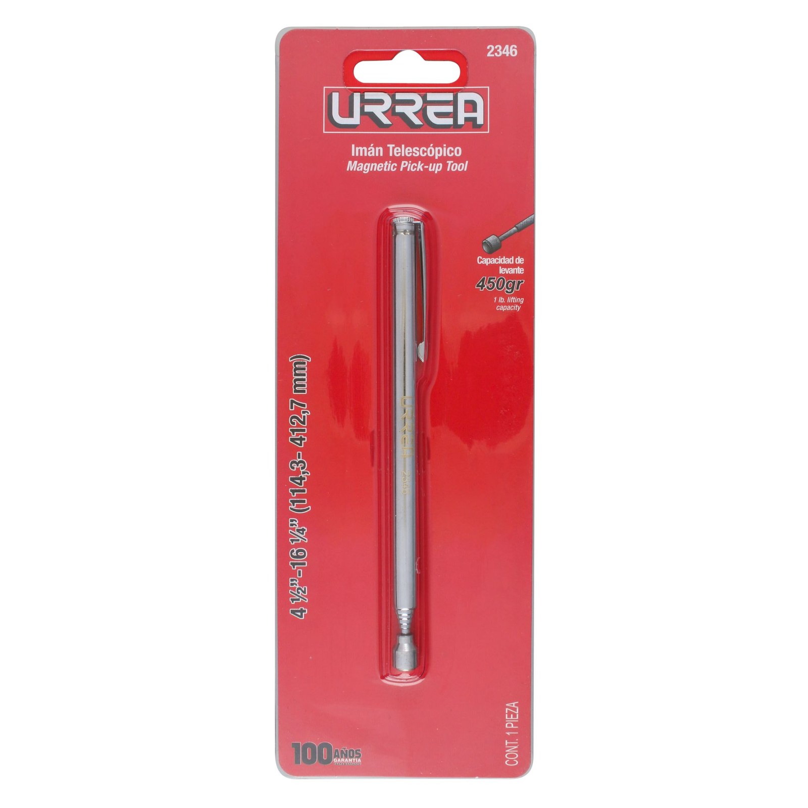 Levantador magnético con clip para bolsillo 0.45 kg Urrea - Imagen 2