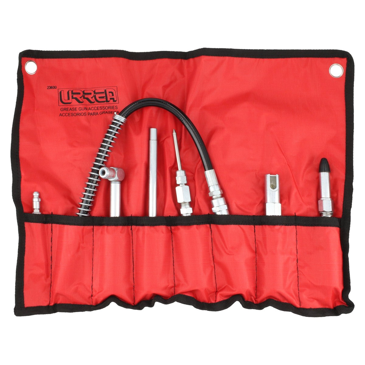 Juego de accesorios para inyector de grasa, 7 piezas Urrea - Imagen 3