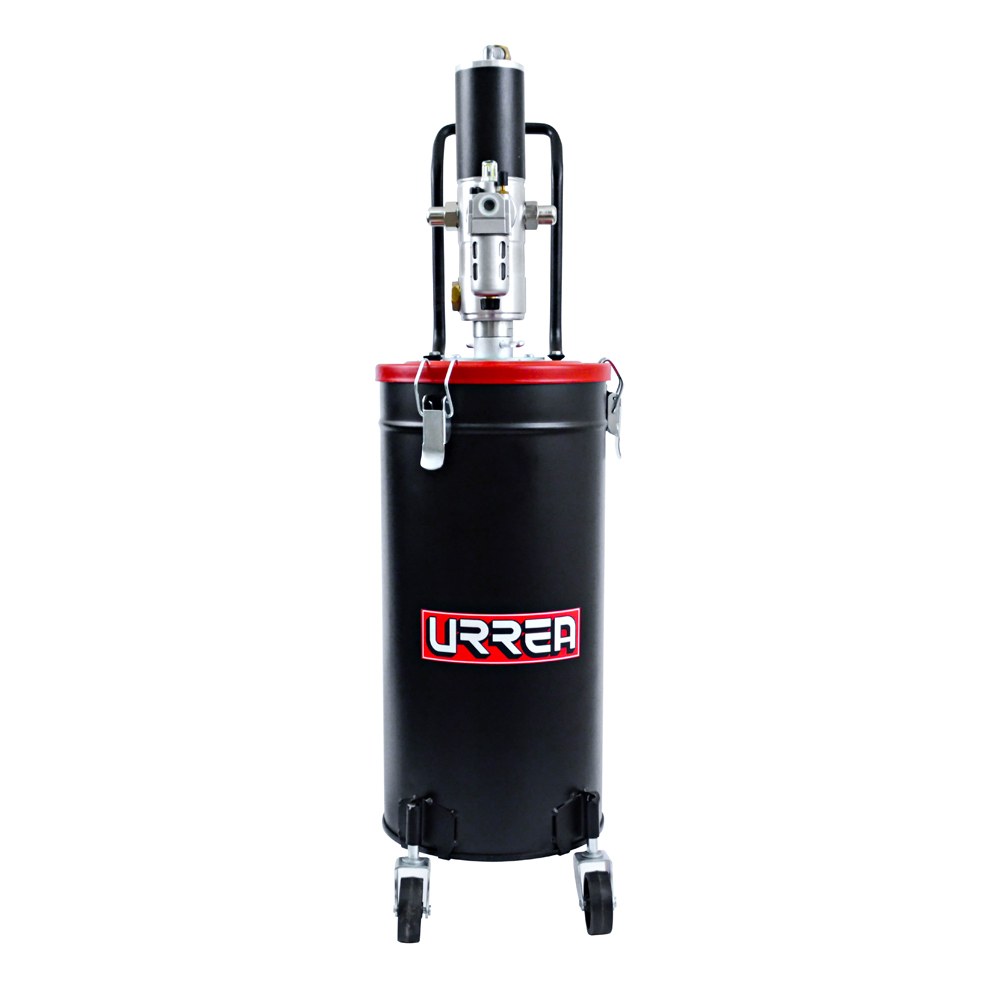 Inyector de grasa con cubeta neumático de 15 kg, 7,500 PSI Urrea - Imagen 3