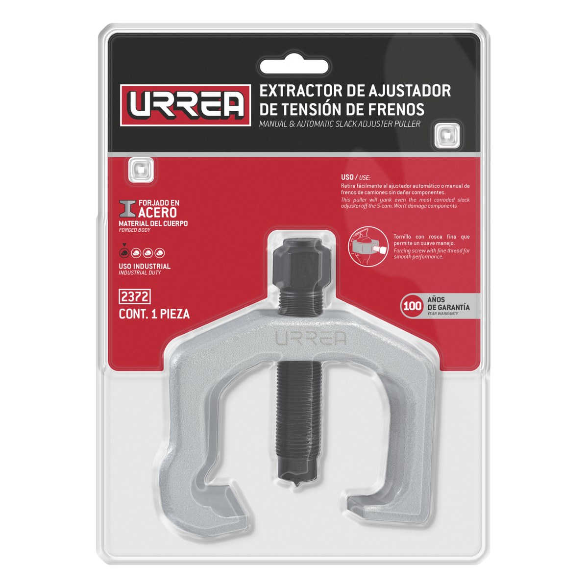 Extractor de ajustador de tensión para frenos de camión Urrea - Imagen 2