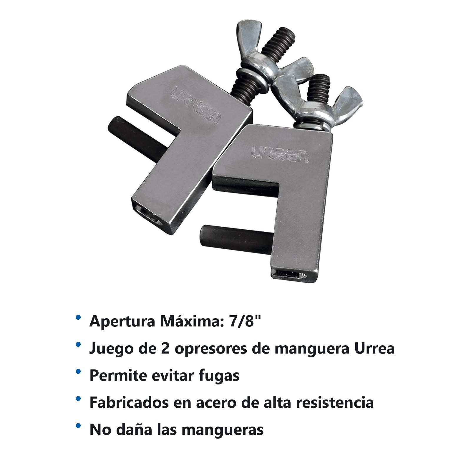 Juego de opresores de manguera, 2 piezas Urrea - Imagen 3