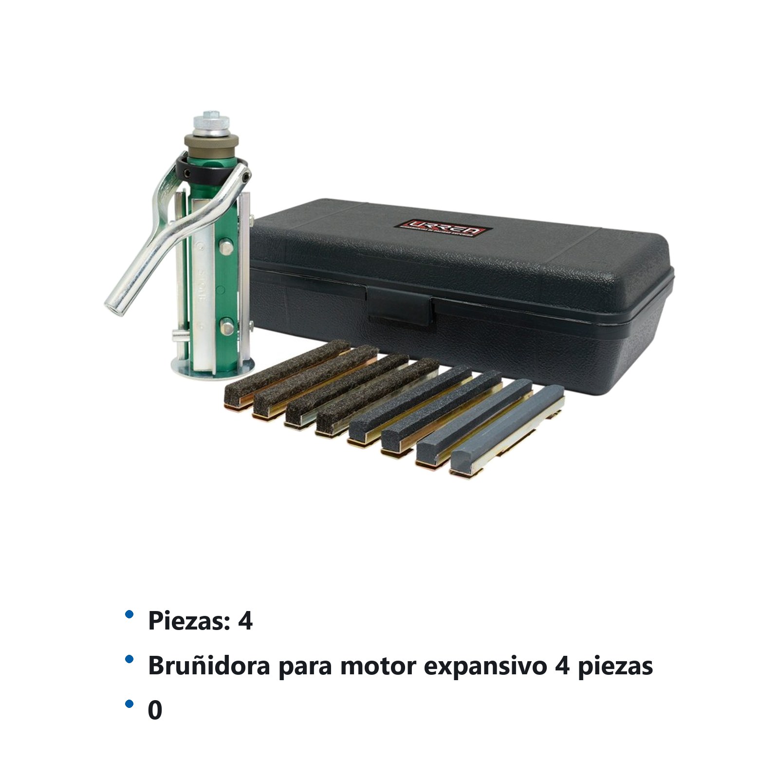Juego de bruñidora para motor expansivo, 4 piezas Urrea - Imagen 2