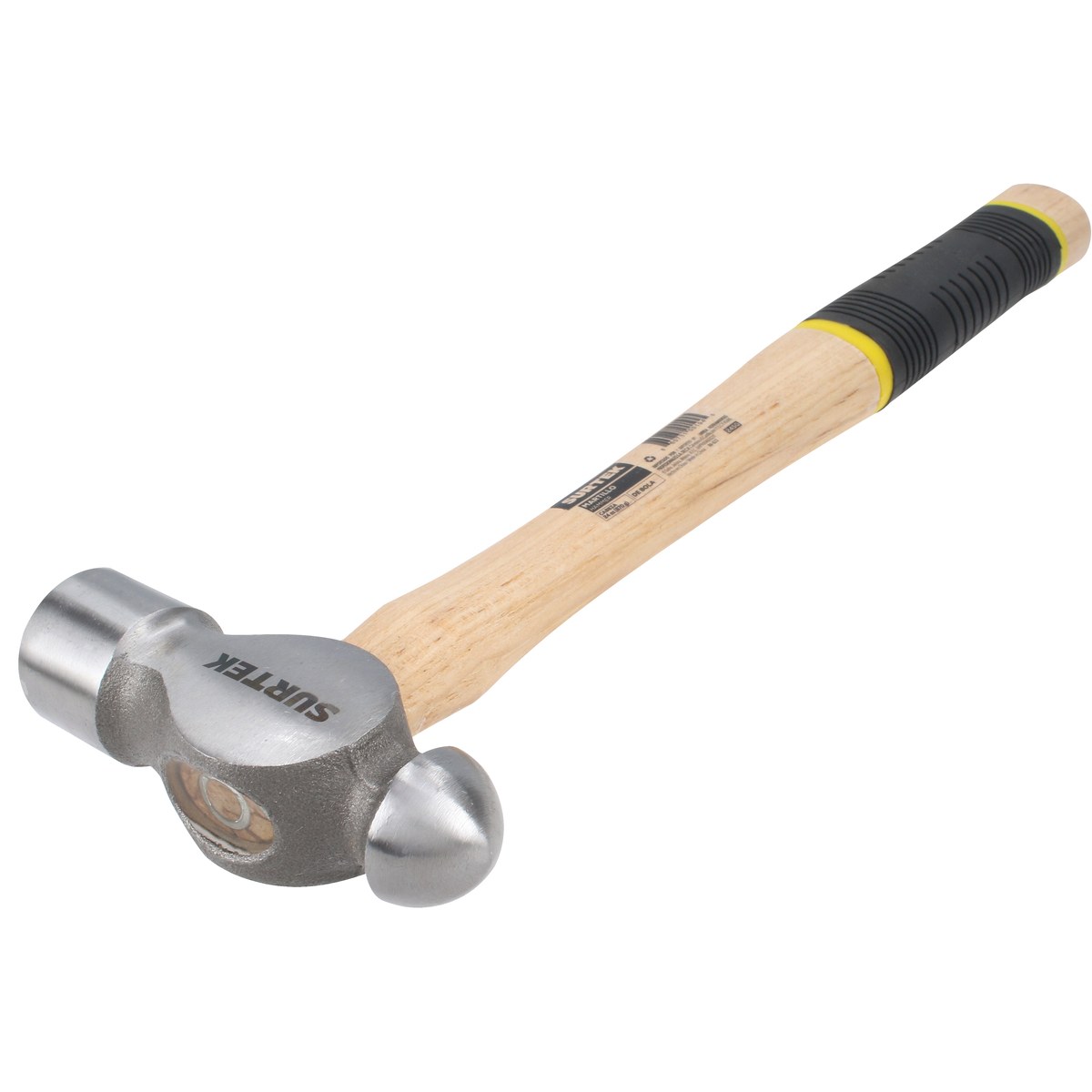 Martillo pulido de bola con mango de madera con grip de 16", 24 oz Surtek - Imagen 2