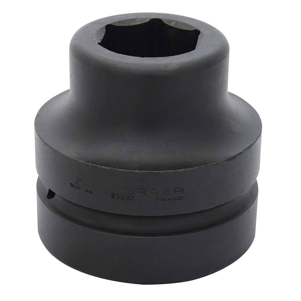 Dado de impacto cuadro de 2-1/2", 6 puntas, en pulgadas, 2" Urrea