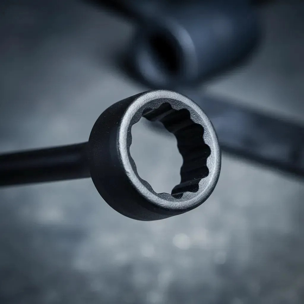 Llave estructural de estrías fosfatizada en pulgadas, 12 puntas, 7/8" Urrea - Imagen 2