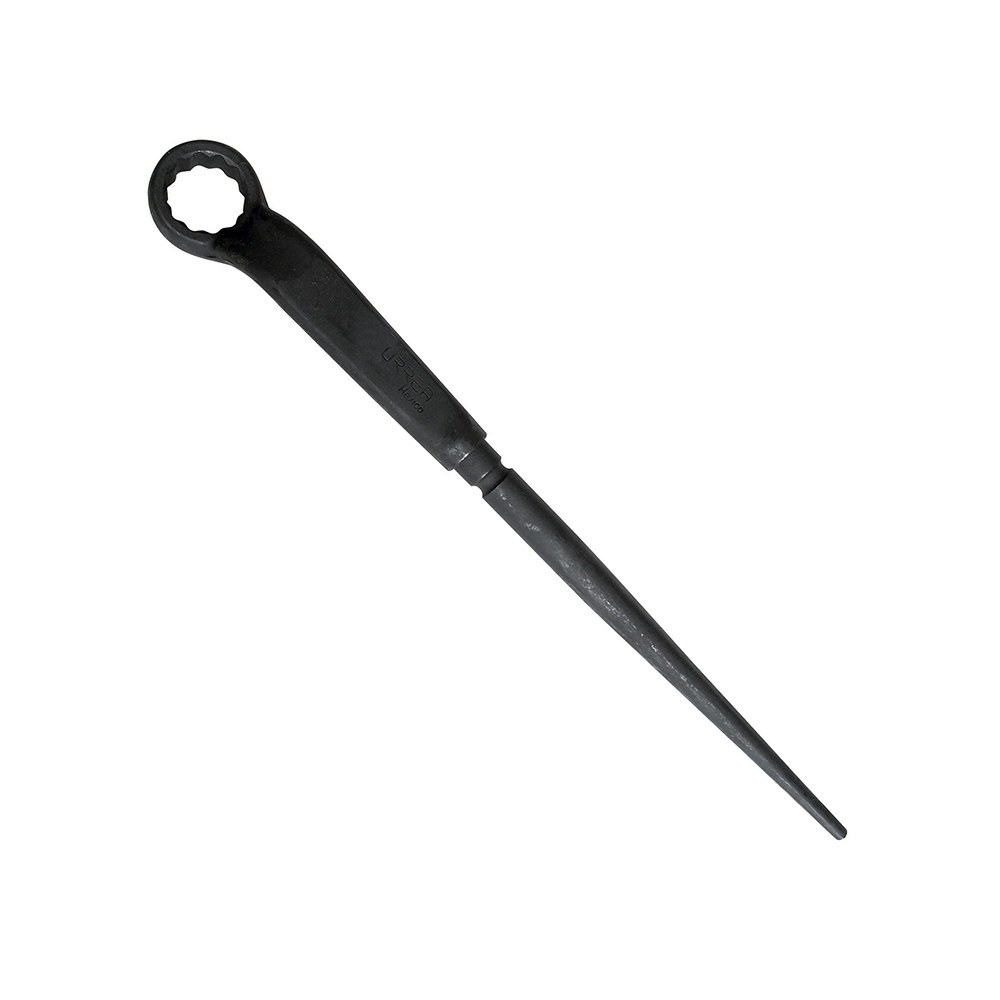 Llave acodada de alta palanca fosfatizada con cola en pulgadas, 12 puntas, 1-1/8" Urrea