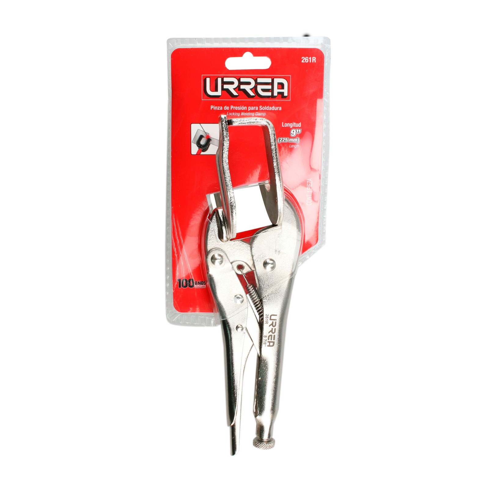 Pinza de presión de 8-7/8" para soldadura Urrea - Imagen 4