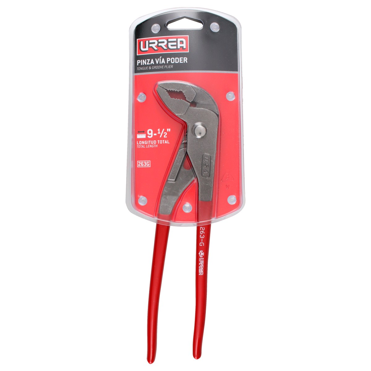 Pinza de extensión 5 posiciones de 9-1/2" vía poder Urrea - Imagen 3