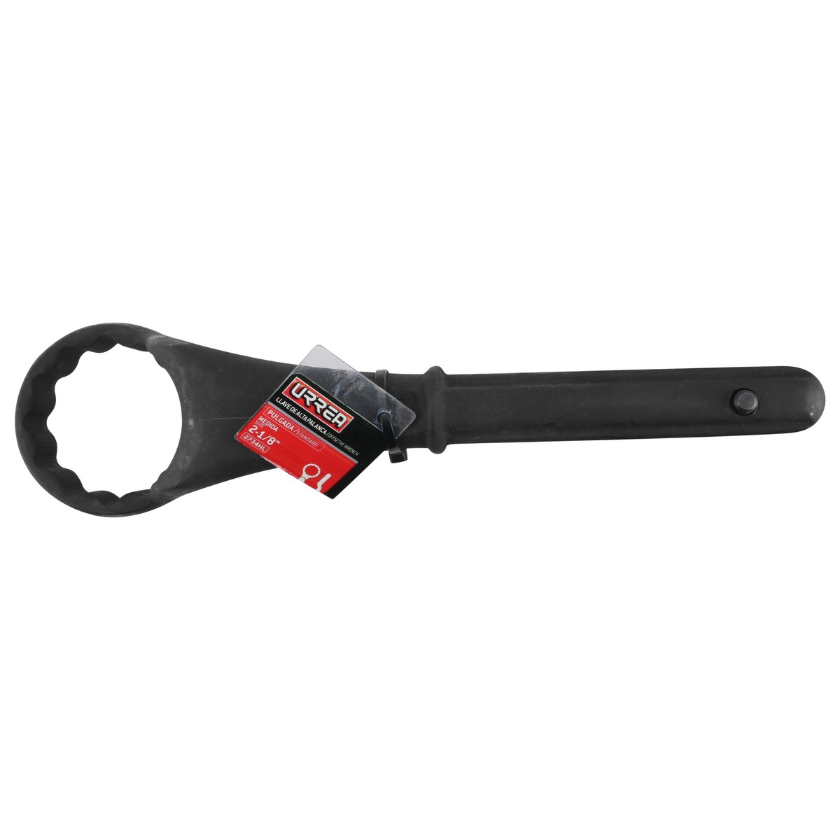 Llave acodada de alta palanca fosfatizada sin cola en pulgadas, 12 puntas, 2-1/8" Urrea - Imagen 3