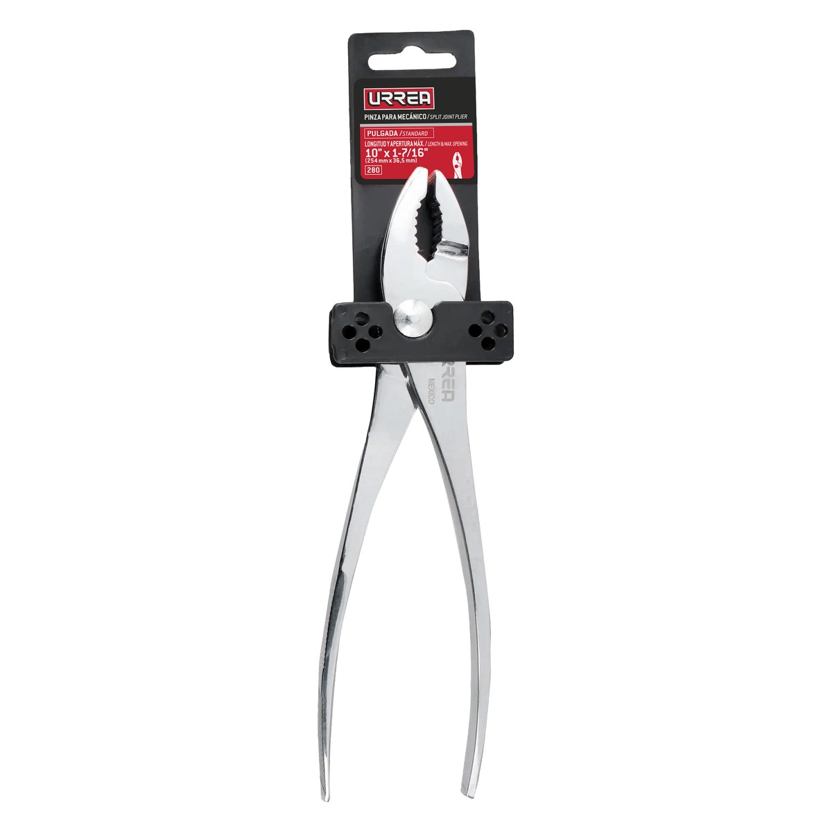 Pinza para mecánico mango de acero forjado de 10" Urrea - Imagen 2