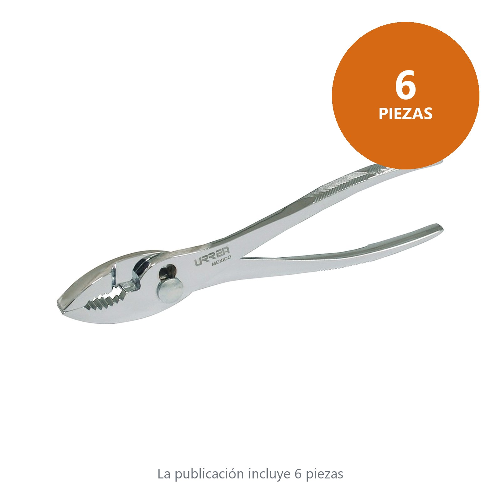 Pinza para mecánico mango de acero forjado de 10" Urrea - Imagen 3