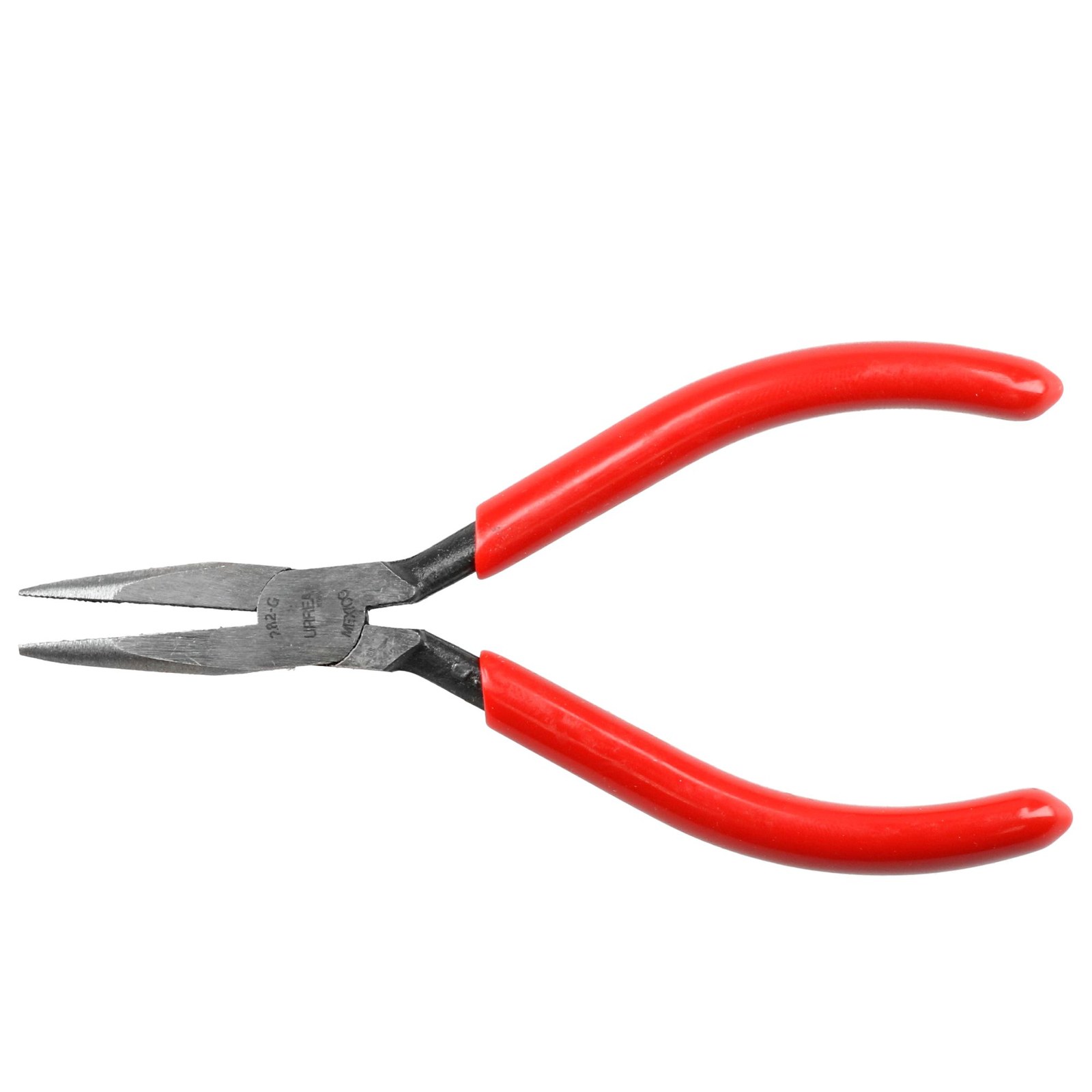 Pinza para electricista con mango rubber grip de 4-3/4" punta larga sin corte Urrea - Imagen 3