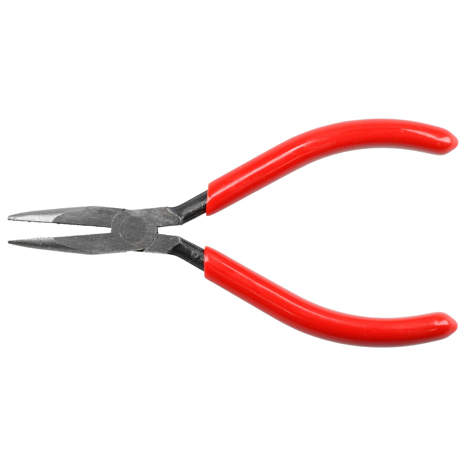 Pinza para electricista con mango rubber grip de 4-3/4" punta larga sin corte Urrea - Imagen 4