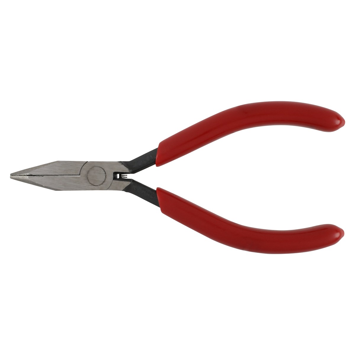 Pinza para electricista con mango rubber grip de 4-3/4" punta larga sin corte con resorte Urrea - Imagen 3
