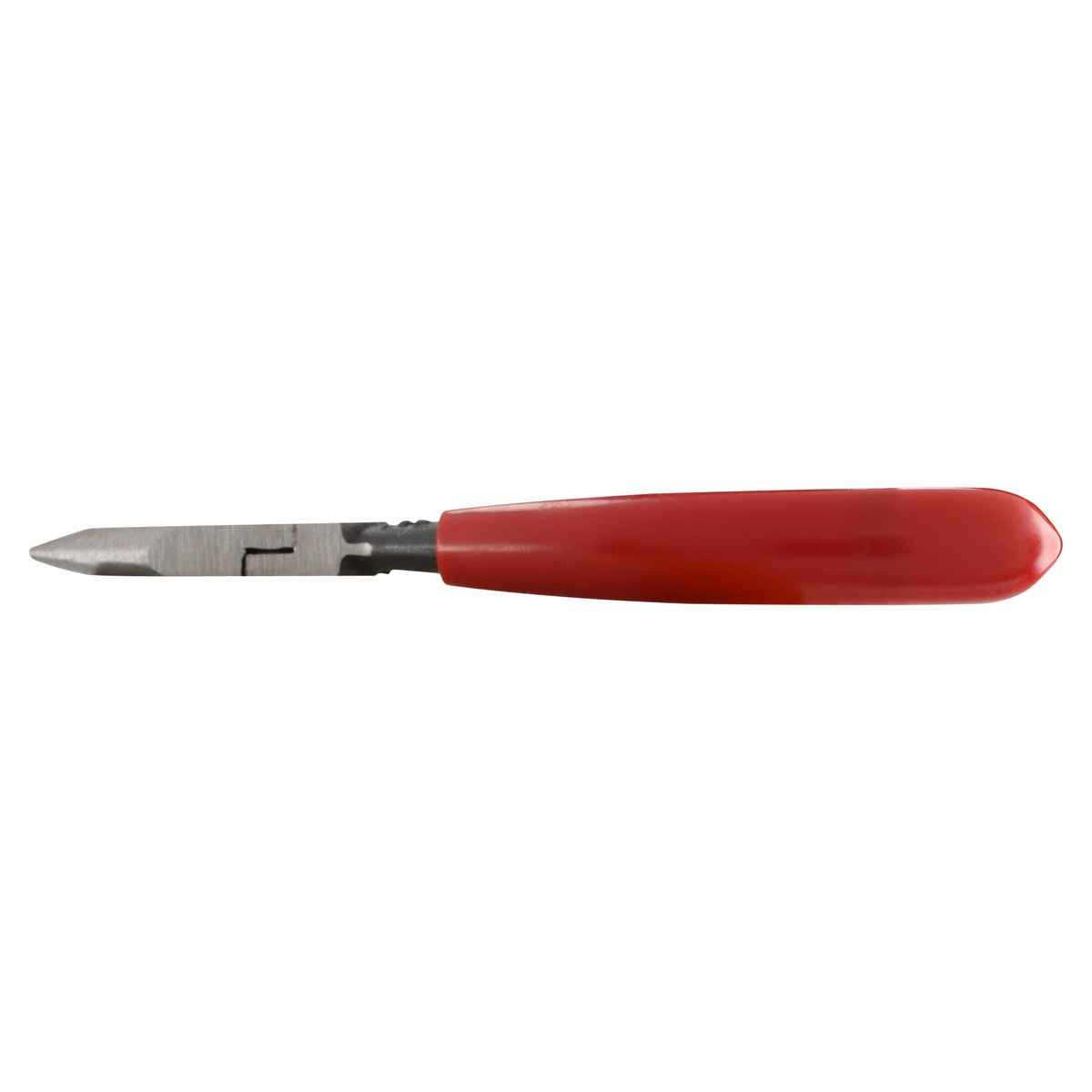 Pinza para electricista con mango rubber grip de 4-3/4" punta larga sin corte con resorte Urrea - Imagen 4