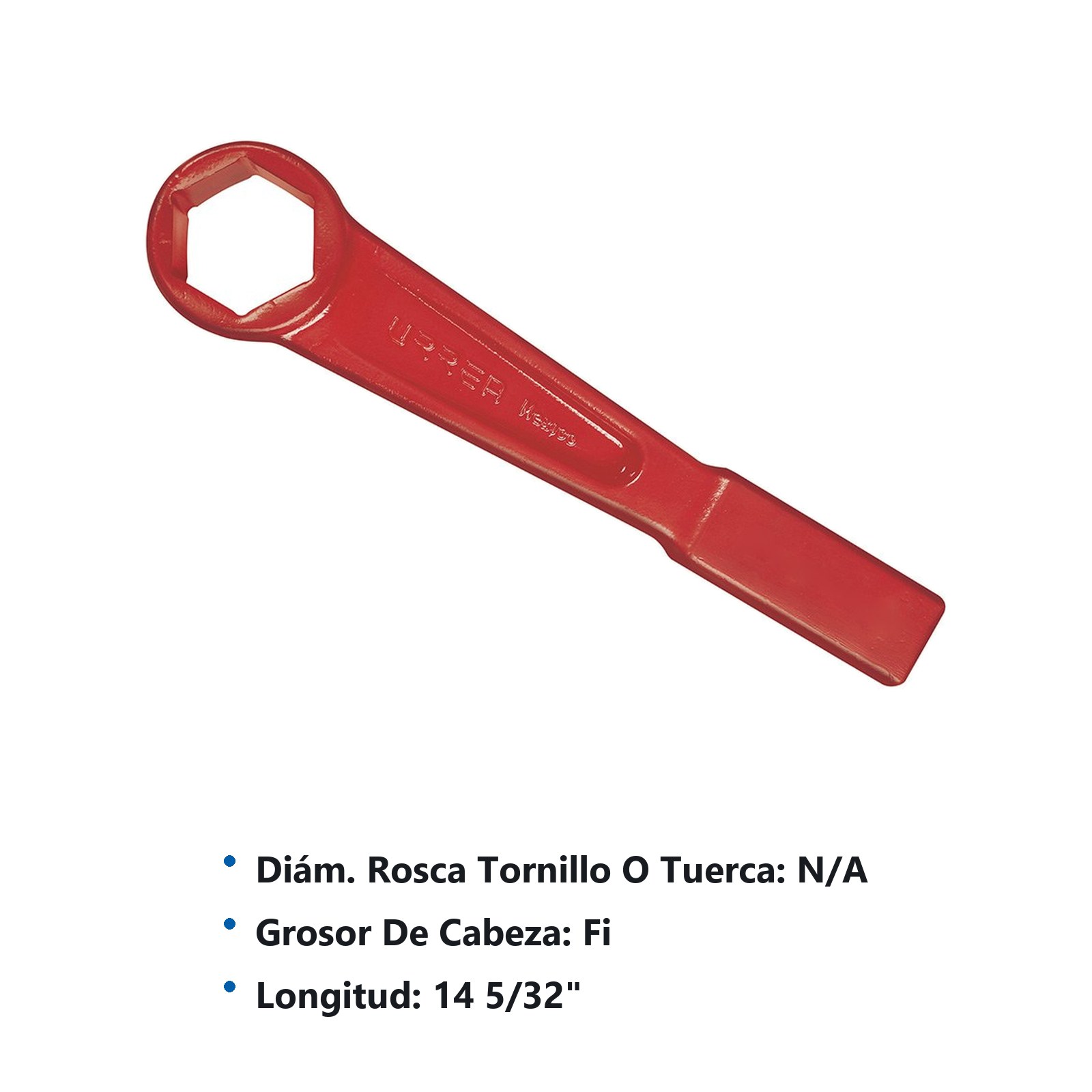 Llave de golpe con pared delgada en pulgadas, 6 puntas, 2-3/4" Urrea - Imagen 2