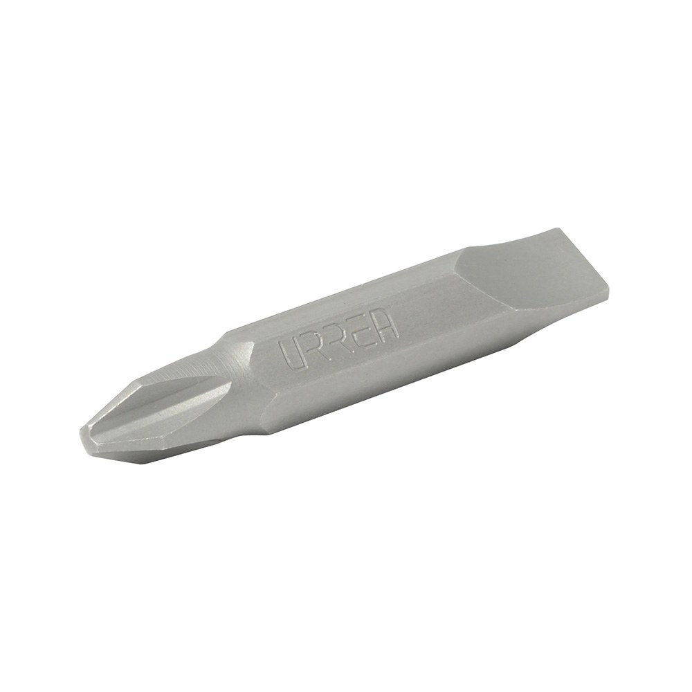 Punta doble intercambiable Phillips #2 y plana 8-10" para destornillador hexágono de 1/4" Urrea