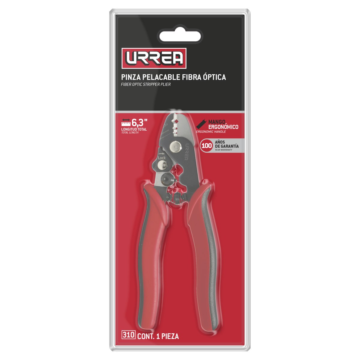 Pinza pelacables para fibra óptica Urrea - Imagen 2