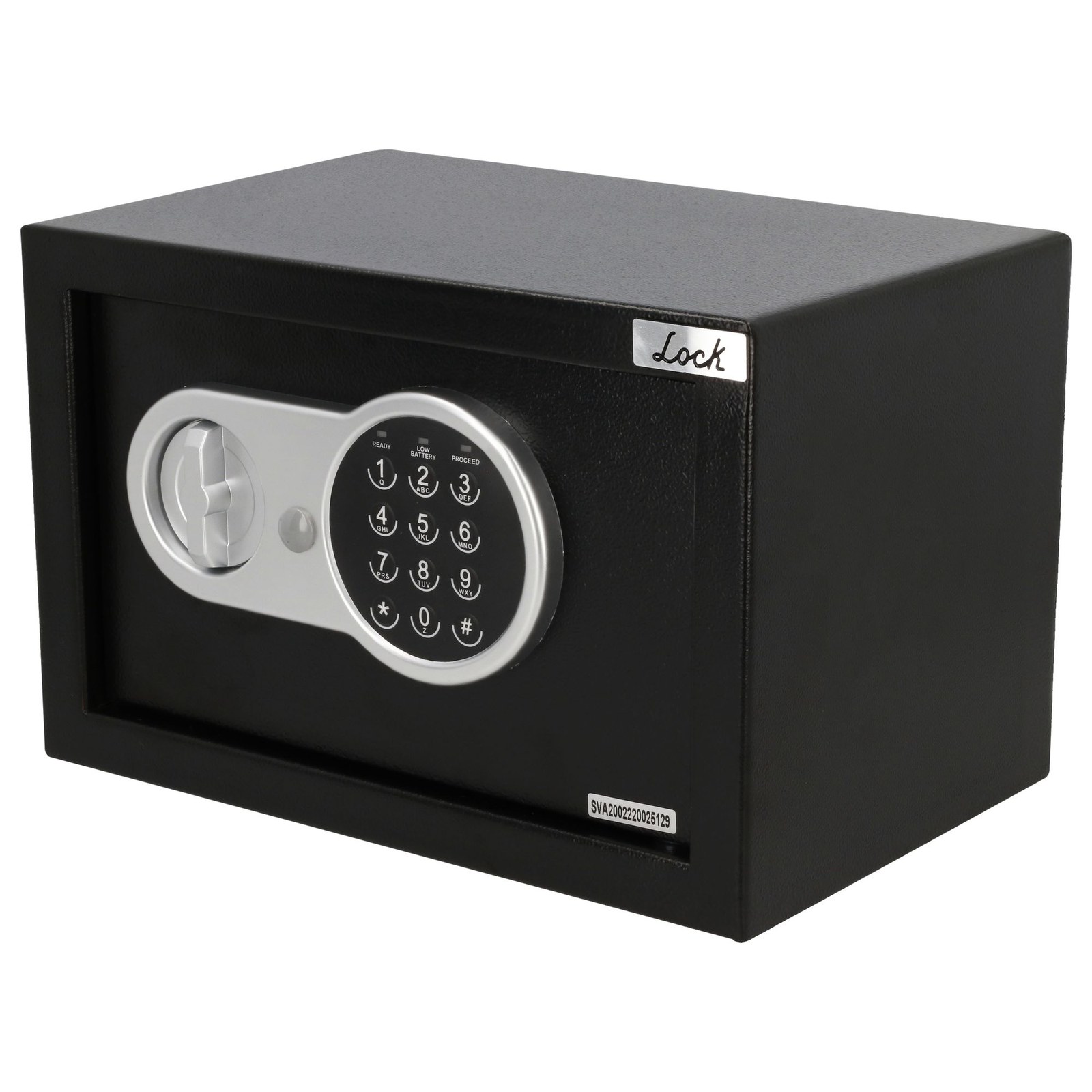 Caja fuerte metálica chica 31 cm Lock - Imagen 2