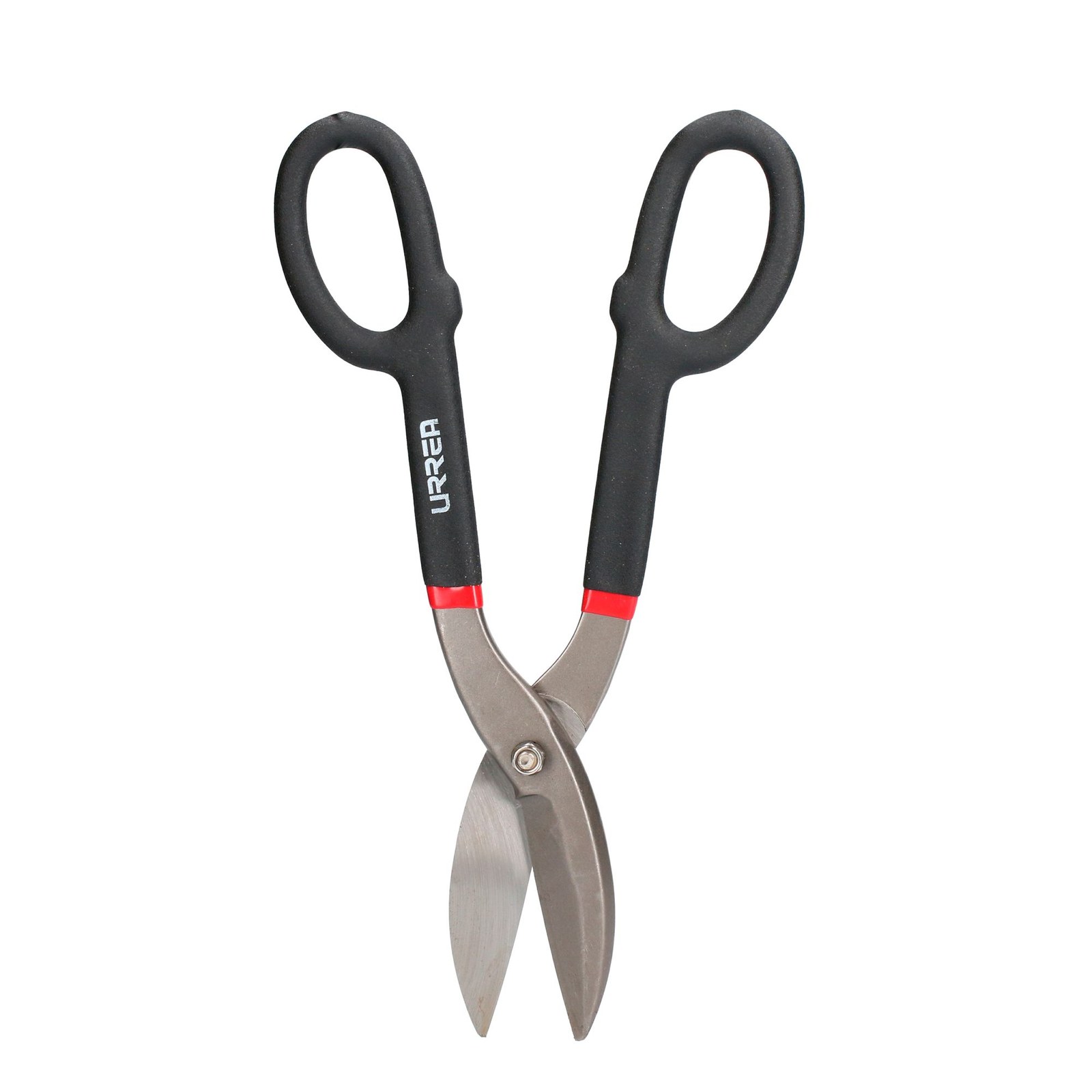 Tijera para hojalatero con mango rubber grip 12" Urrea - Imagen 4