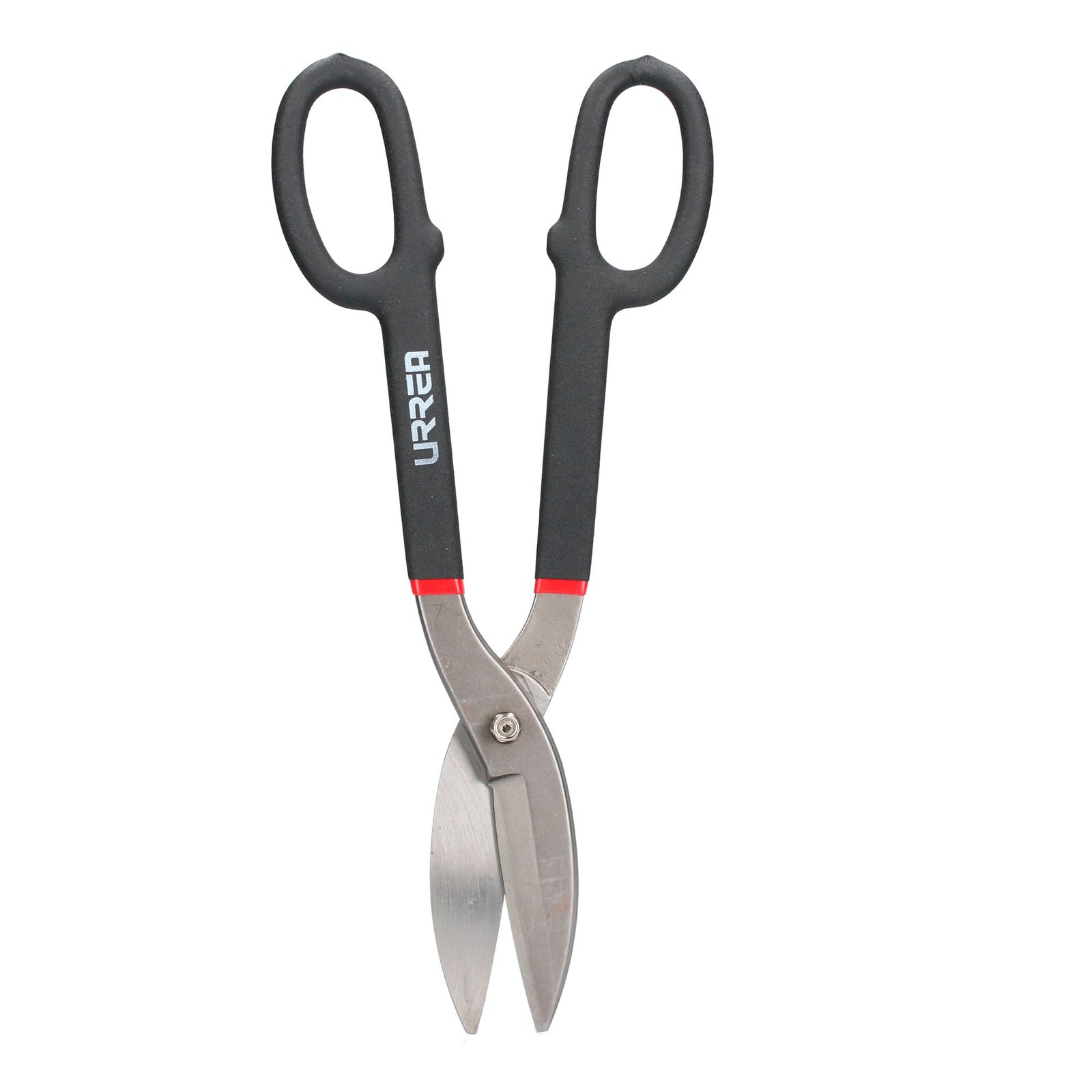 Tijera para hojalatero con mango rubber grip 14" Urrea - Imagen 3
