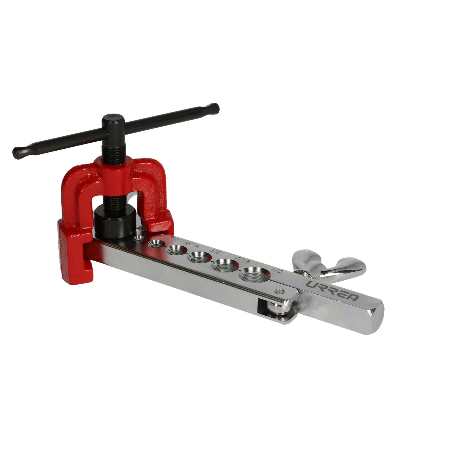 Avellanador con prensa ajustable de 3/16" a 5/8" Urrea - Imagen 2
