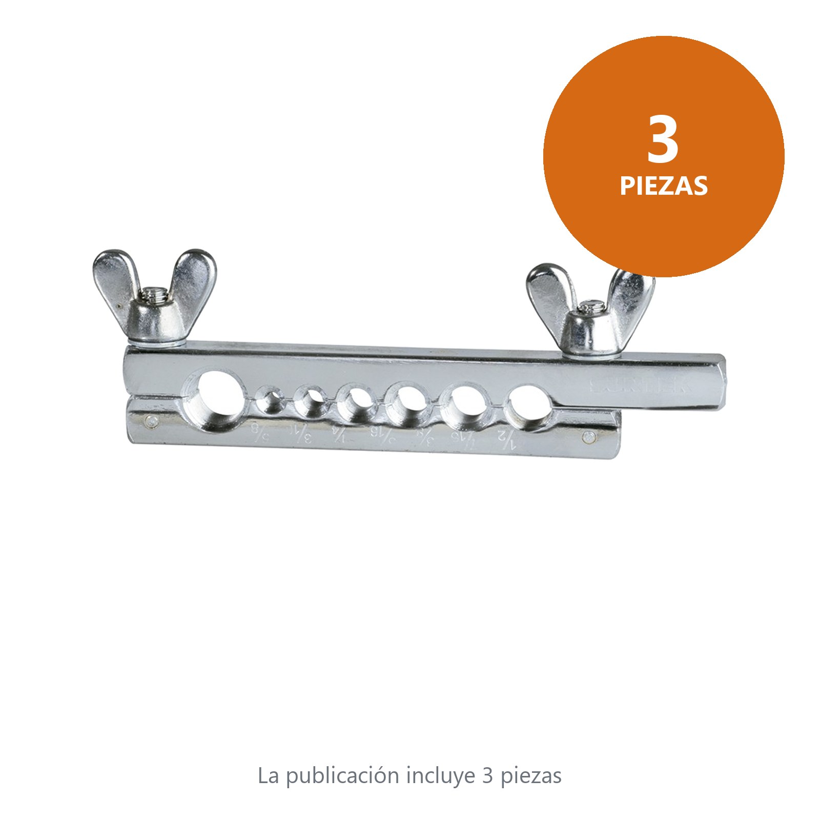 Avellanador con prensa ajustable de 3/16" a 5/8" Surtek - Imagen 3