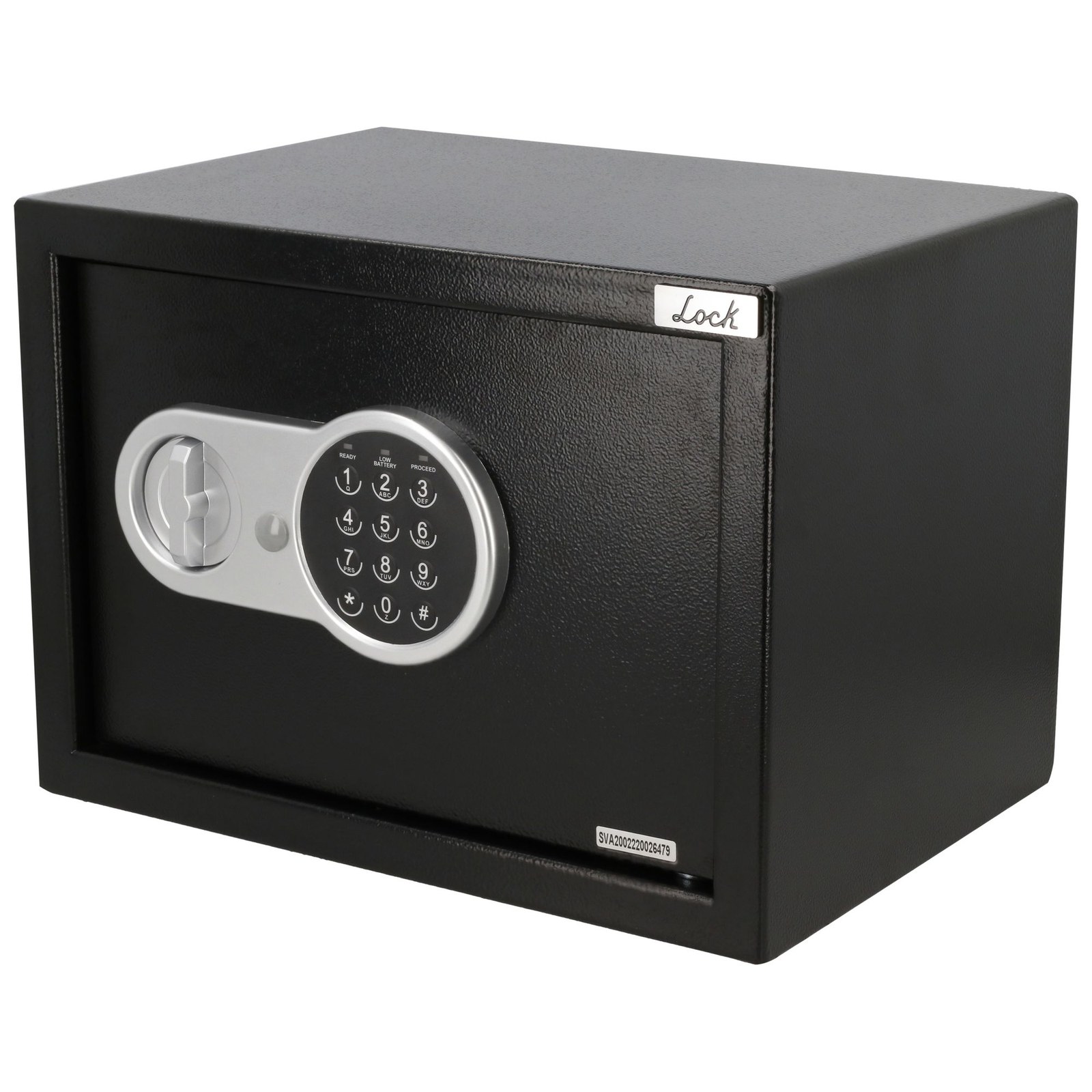 Caja fuerte metálica mediana 35 cm Lock - Imagen 2