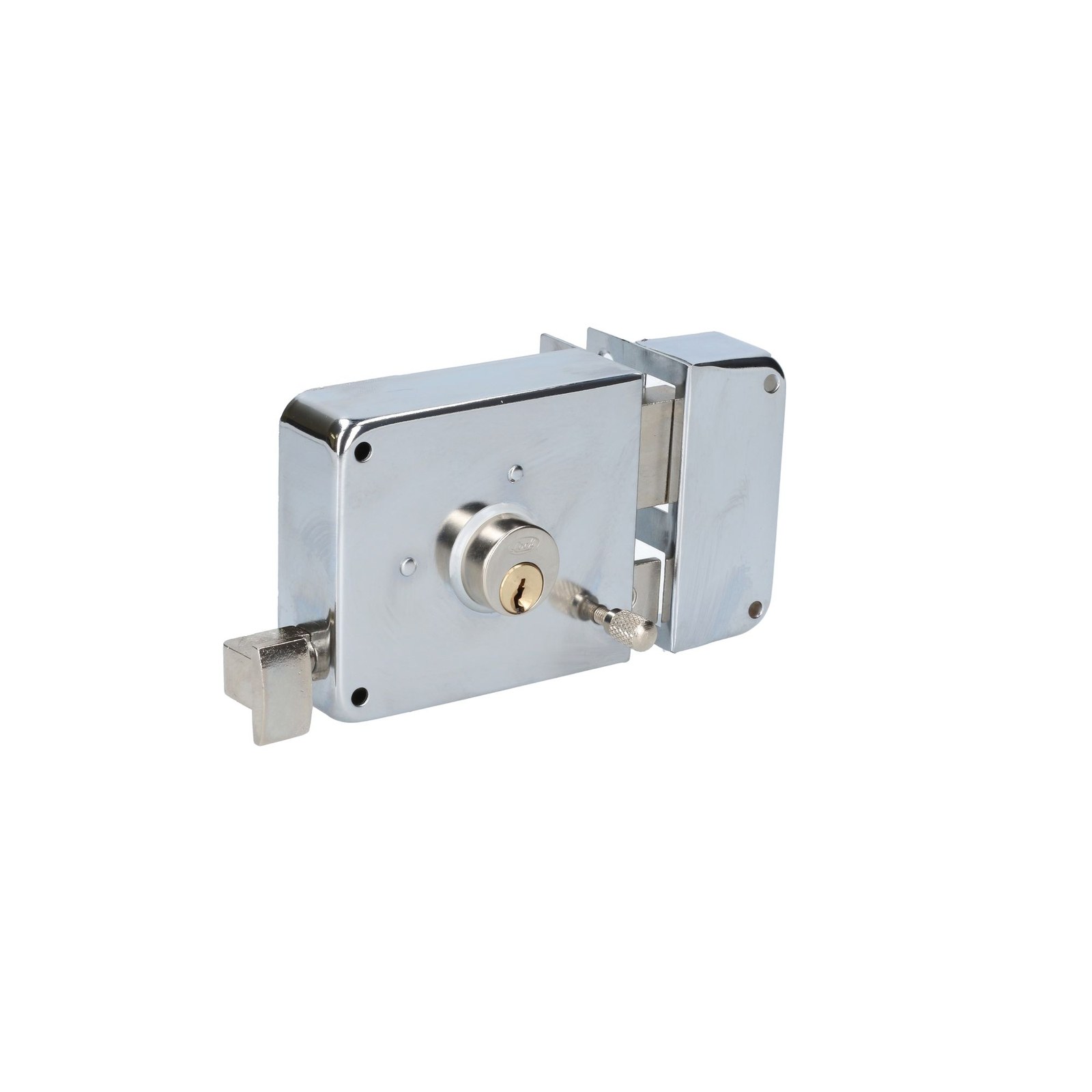 Cerradura de sobreponer función instala fácil, izquierda, llave estándar, en caja Lock - Imagen 3