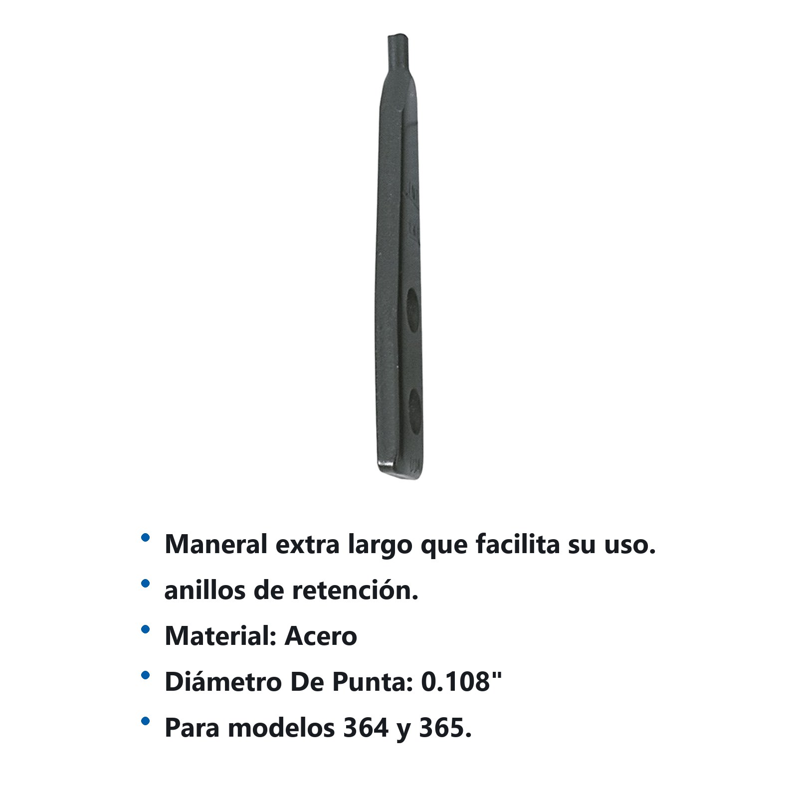 Repuesto de puntas para pinzas para modelo 365 y 364 Urrea - Imagen 2
