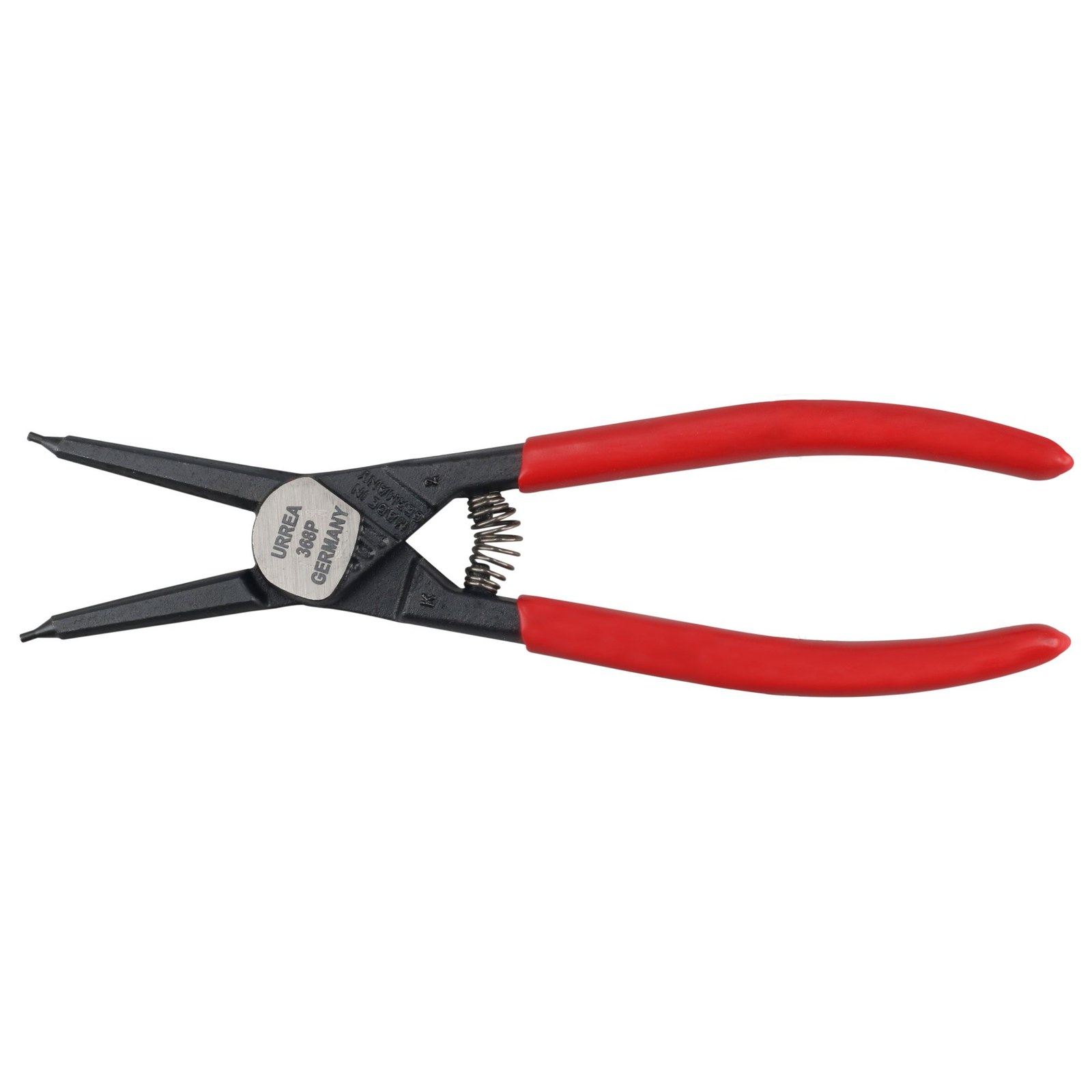 Pinza para anillos de retención con mango rubber grip forjadas tipo externo ángulo de 0° Urrea - Imagen 2