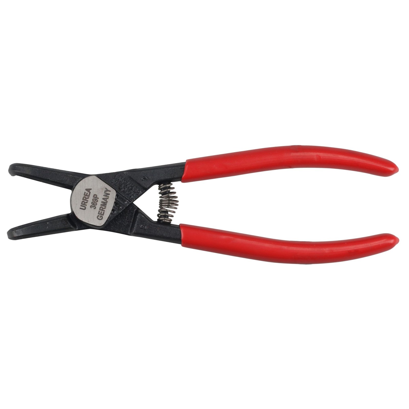Pinza para anillos de retención con mango rubber grip forjadas tipo externo ángulo de 90° Urrea - Imagen 2