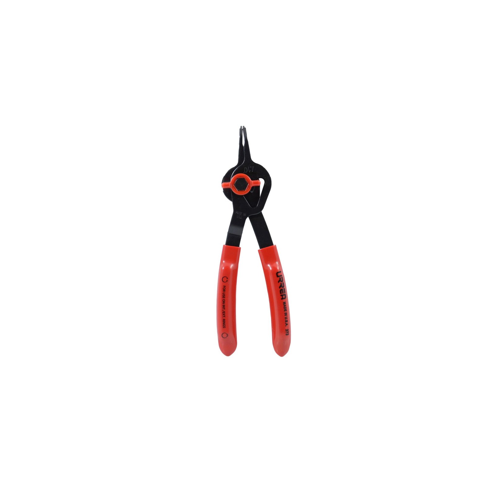 Pinza para anillos de retención convertibles con mariposa .047 ángulo de 45° Urrea - Imagen 3