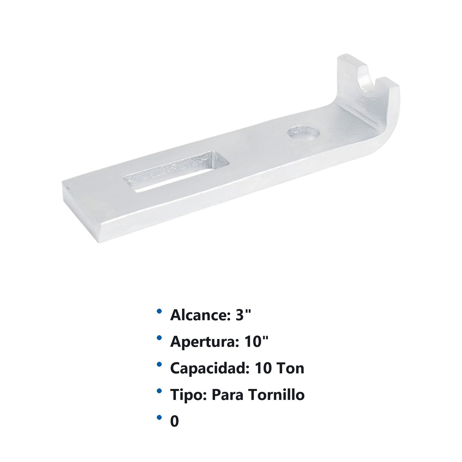 Quijada para tornillo para extractor 10 ton, 3" de alcance Urrea - Imagen 2