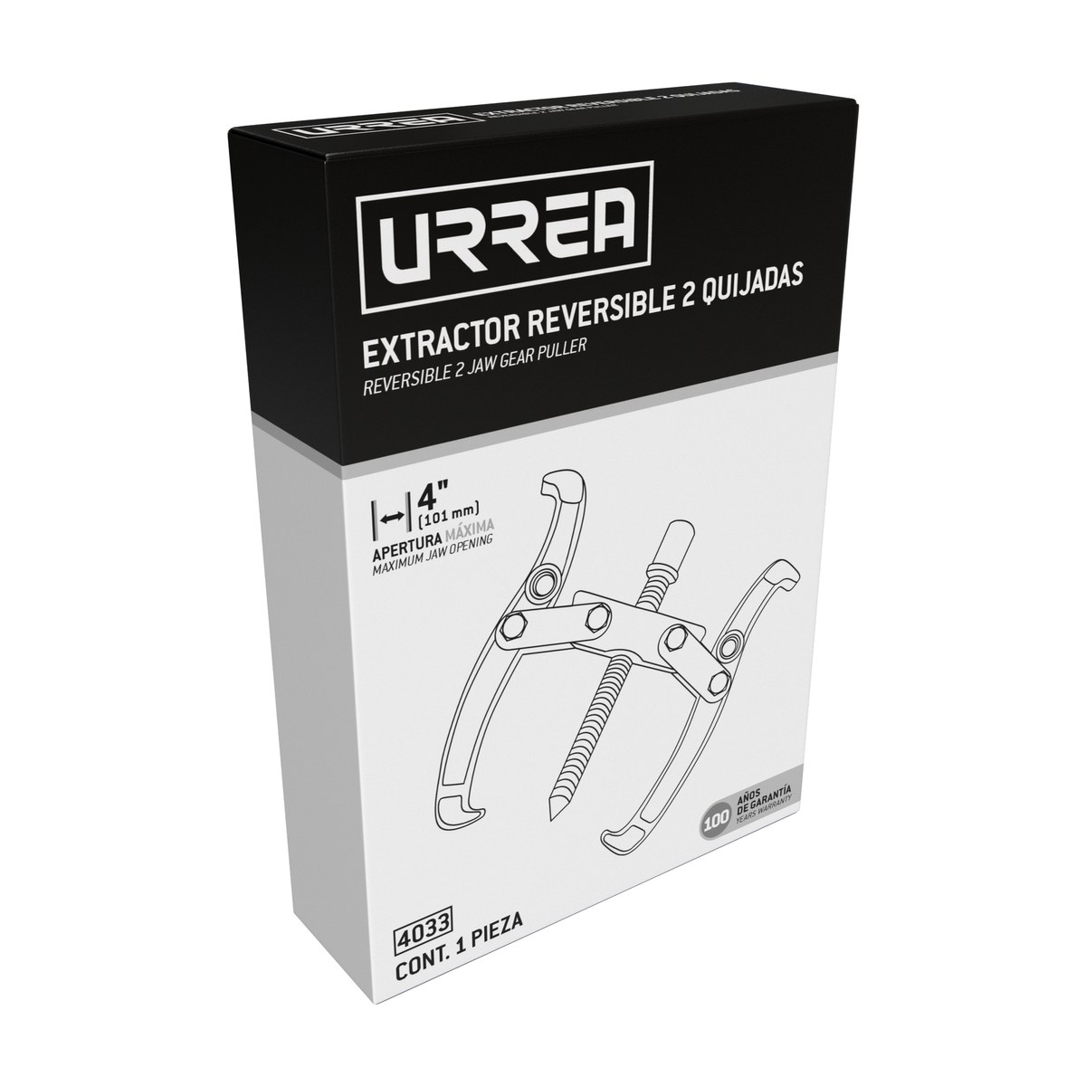 Extractor reversible 2 quijadas tipo "A" 2 ton, 2 posiciones Urrea - Imagen 2