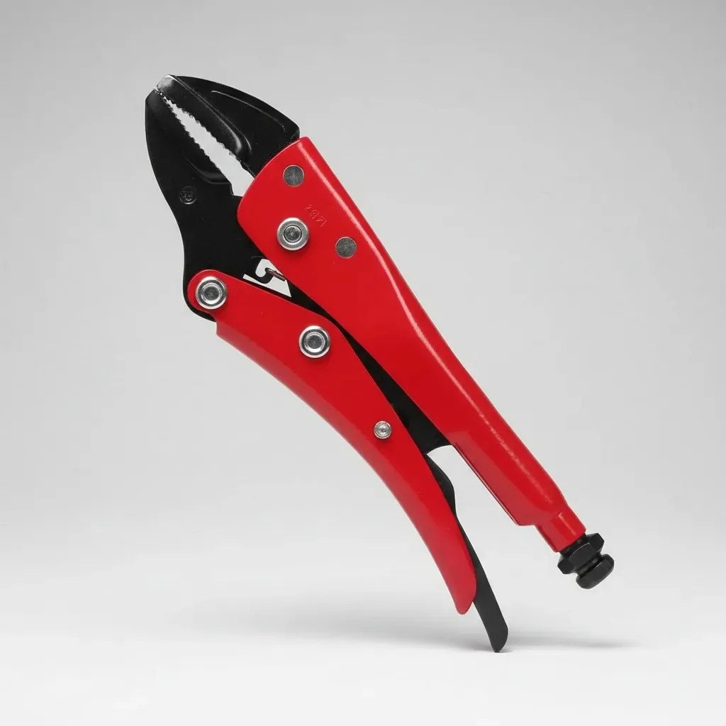 Pinza de presión de 7-31/64" quijada recta Urrea - Imagen 3