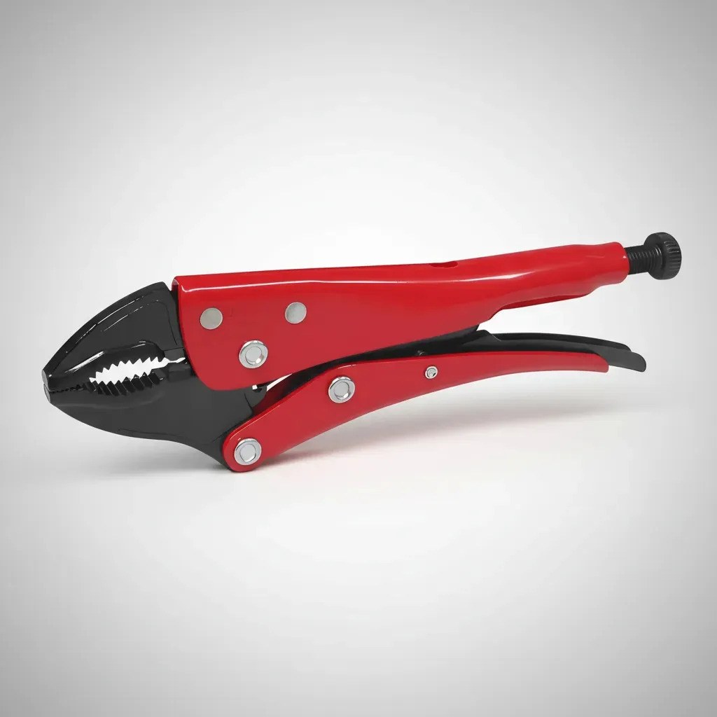 Pinza de presión de 7-31/64" quijada curva Urrea - Imagen 2