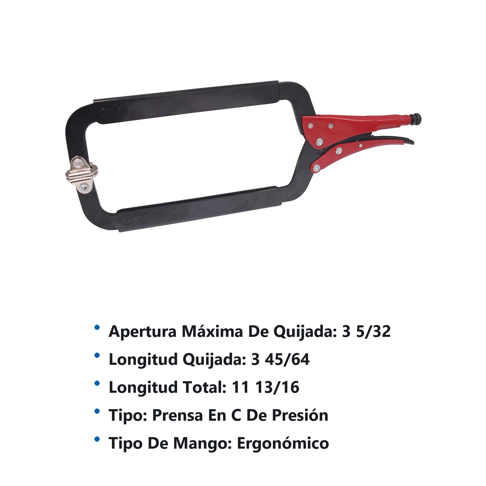 Pinza de presión de 11-13/16" tipo "C" Urrea - Imagen 3